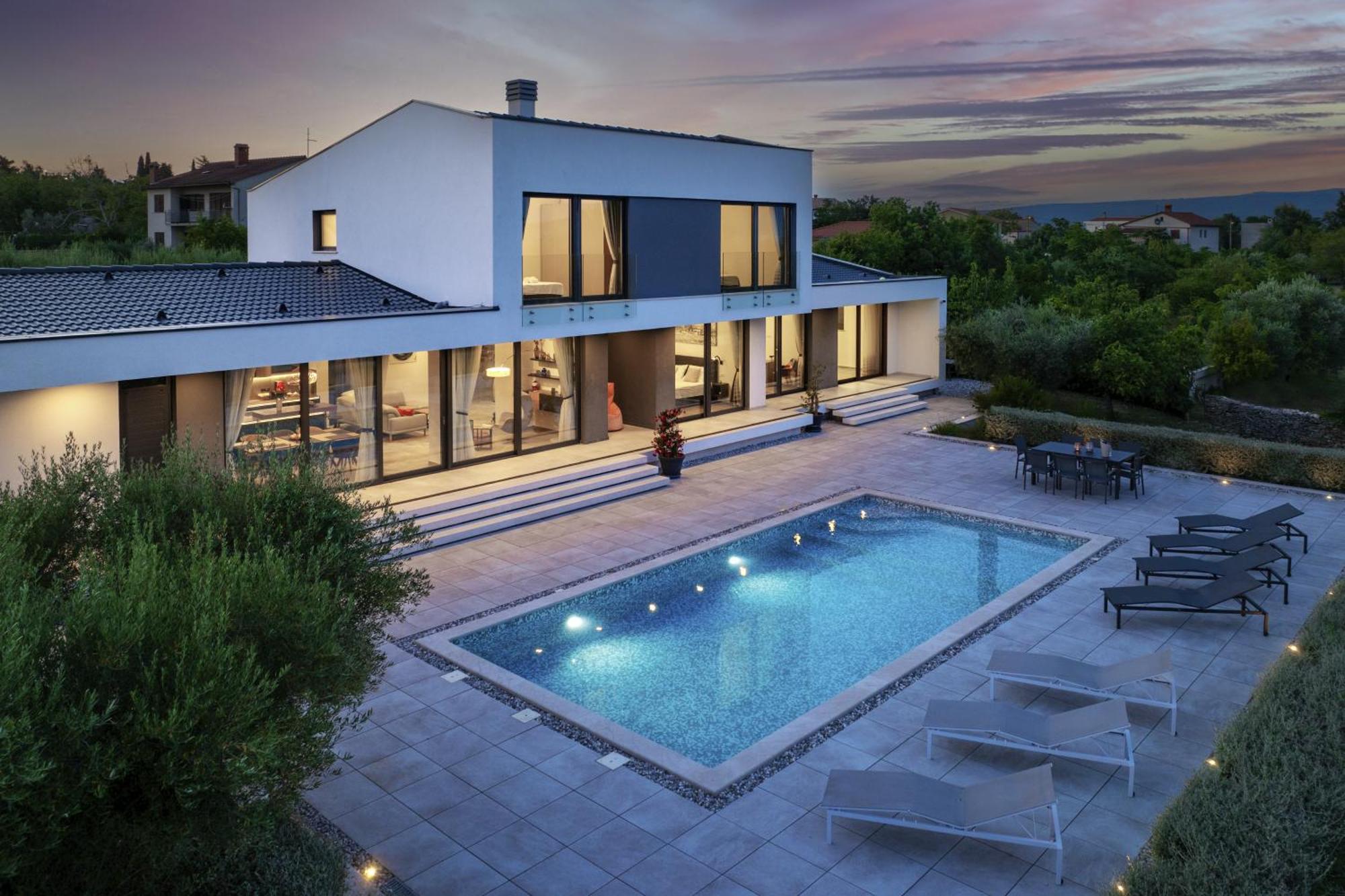 Martincic Residence - 5 Stars Luxury With Pool Heating On 4000M2 Rakalj Dış mekan fotoğraf